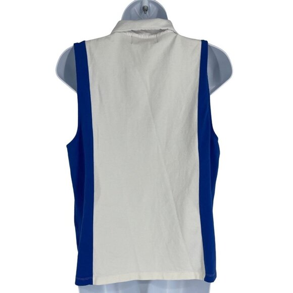 LAUREN RALPH LAUREN ACTIVE Color-Block Sleeveless Vest Size Large - Picture 2 of 9